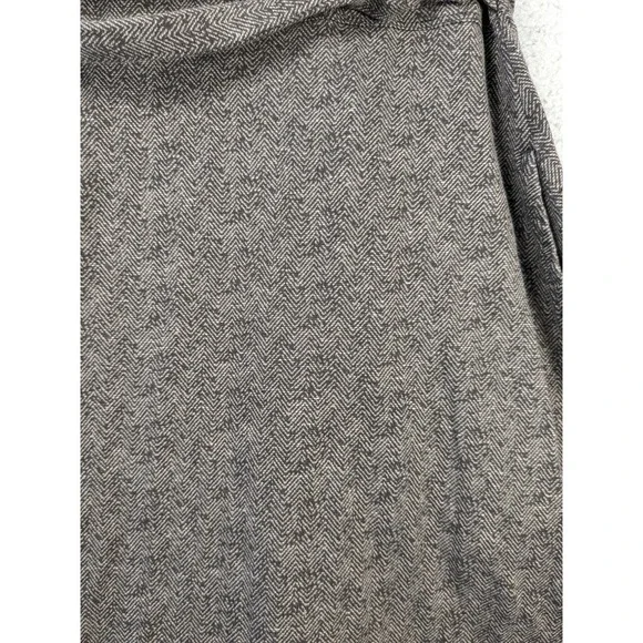 Toad & Co Small Womens Organic Cotton Waist Tie V-Neck Brown Midi Dress Pockets - Picture 11 of 12